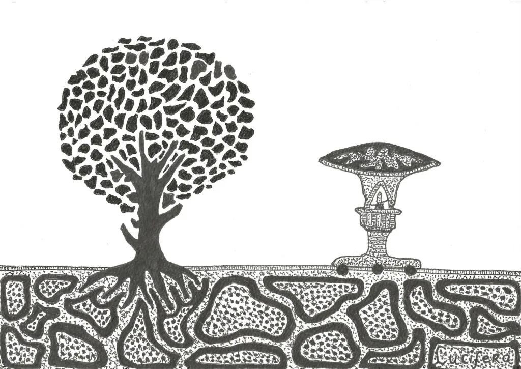 buitenaards landschap